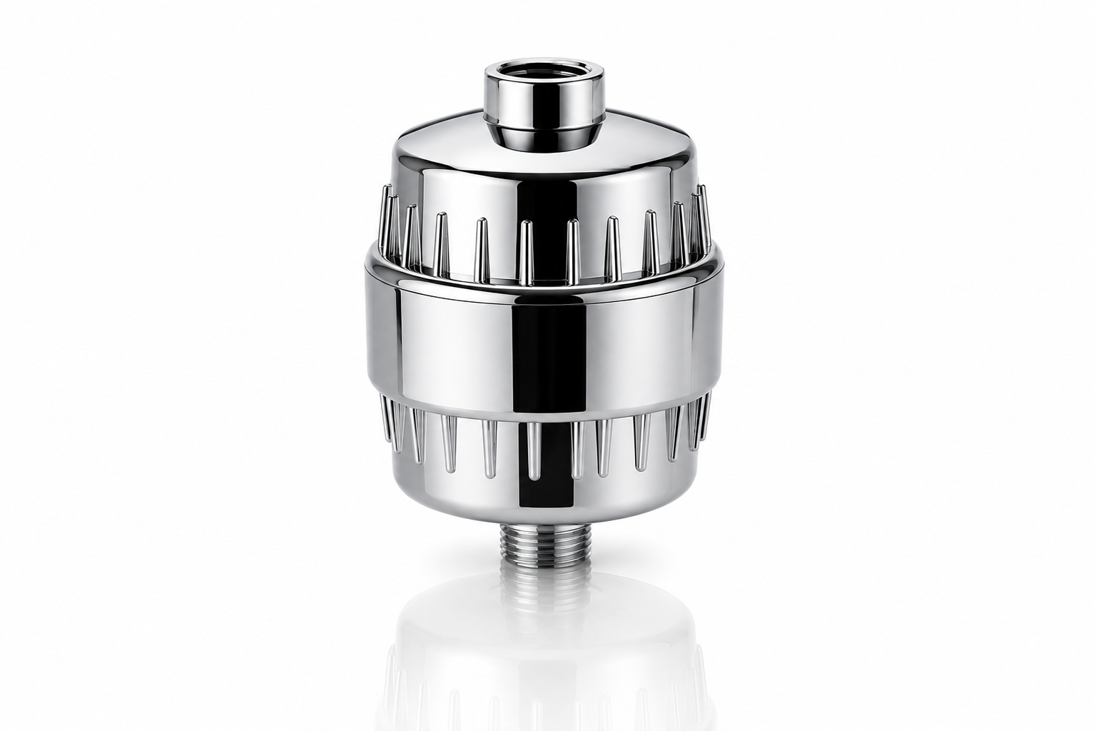 MIREVA 20-Stage Shower Filter shown upright on a white background